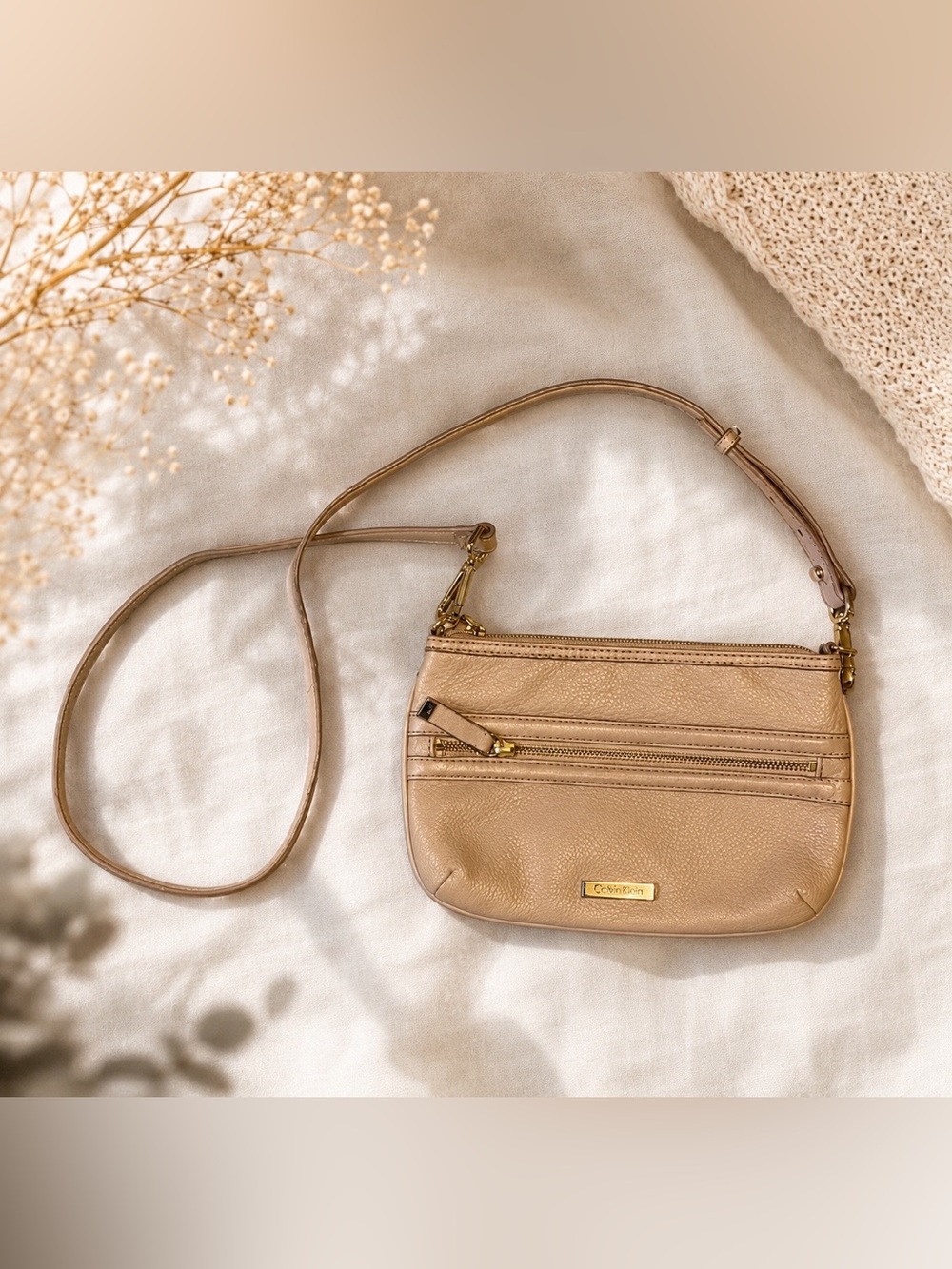Calvin Klein leather crossbody